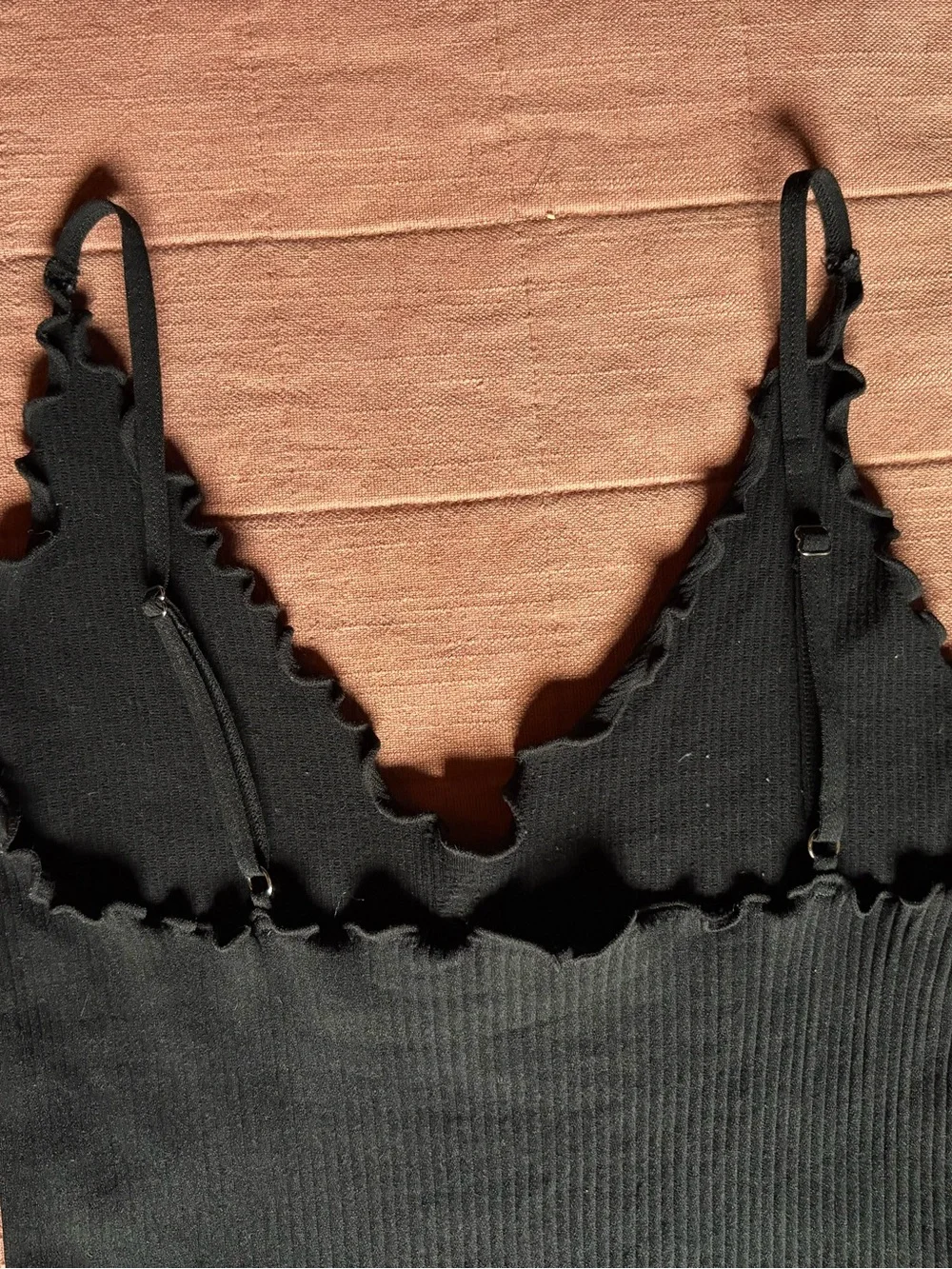 Intimately Free People Black Cami- Size M/L- Easy to Love Cami